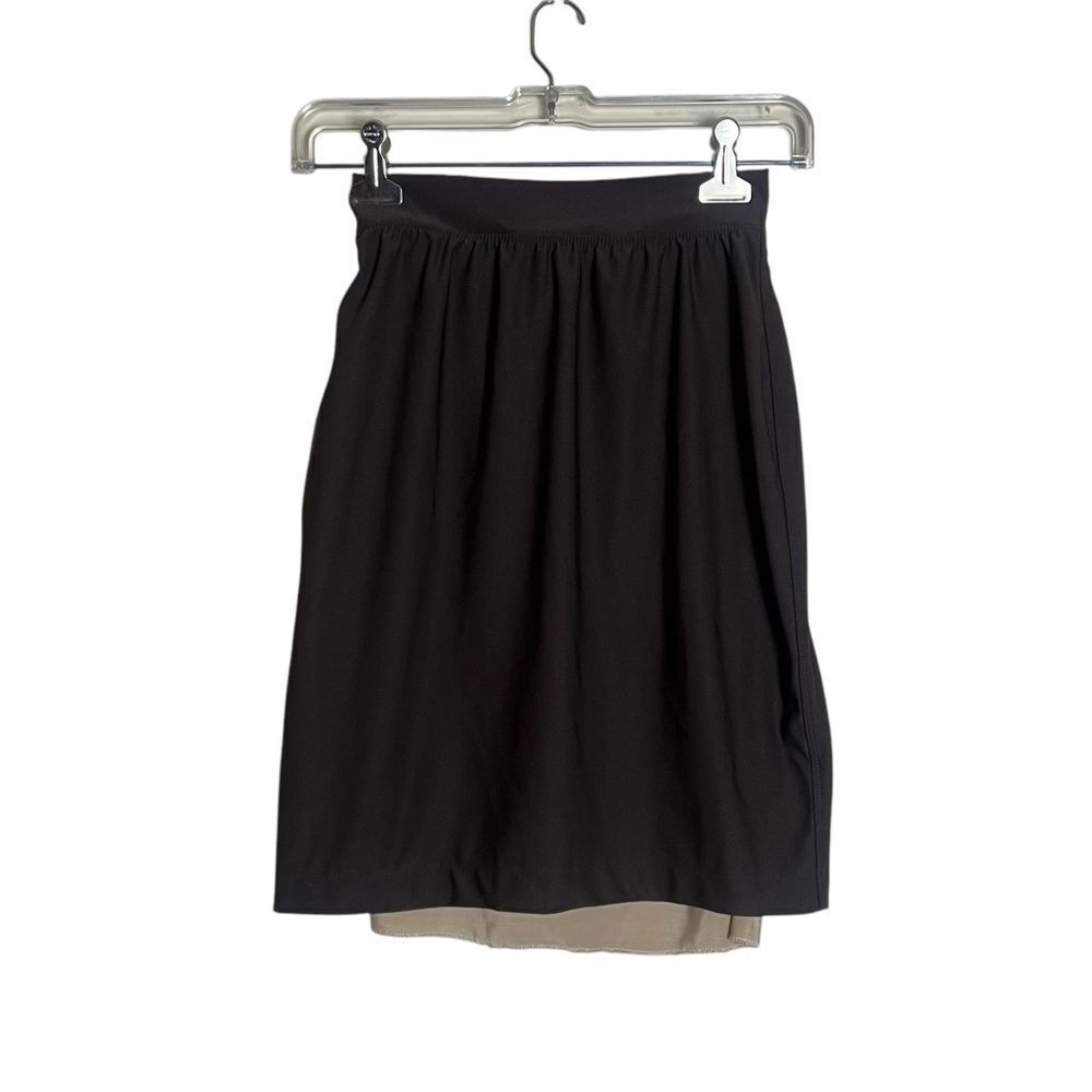 Spanx brown pull on skirt. Size xs‎